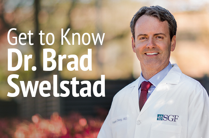 Get to Know Shady Grove Fertility’s Dr. Brad Swelstad