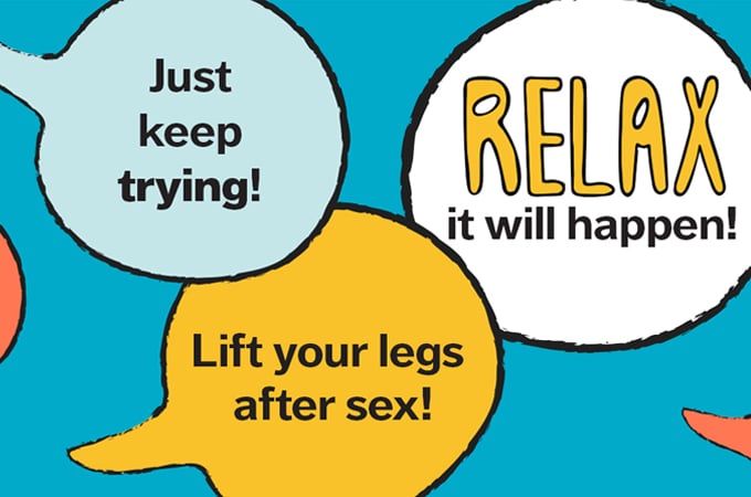 What S The Craziest Advice You Ve Heard While Trying To Get Pregnant Shady Grove Fertility Unveils Better Approach Ad Campaign Shady Grove Fertility