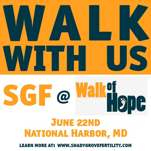 Shady Grove Fertility at Resolve Walk of Hope