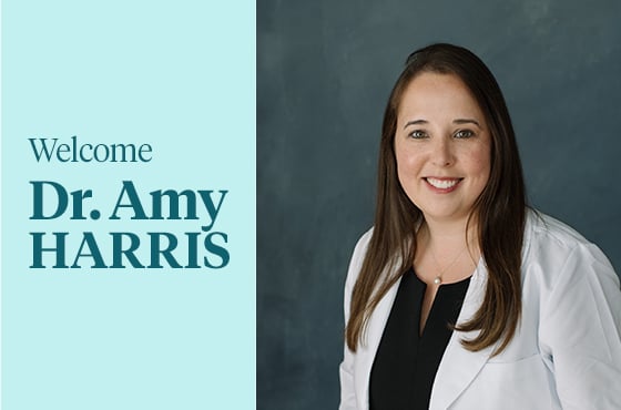 Dr. Amy Lee Harris is now accepting new patient appointments