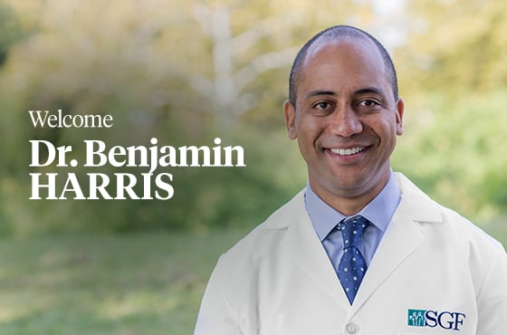 SGF welcomes Dr. Benjamin S. Harris