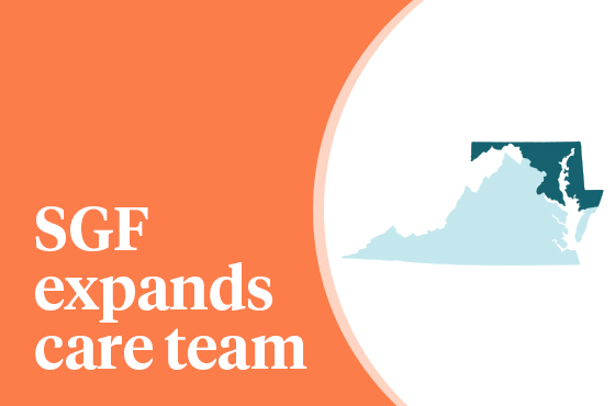 SGF continues to expand its care team throughout Maryland, Northern Virginia, and D.C.