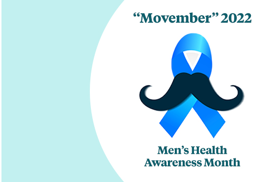 November is Men's Mental Health Awareness Month