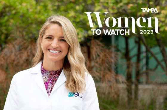 SGF Tampa Bay physician, Dr. Rachel Sprague, is featured among Tampa Magazine’s Women to Watch in 2023  