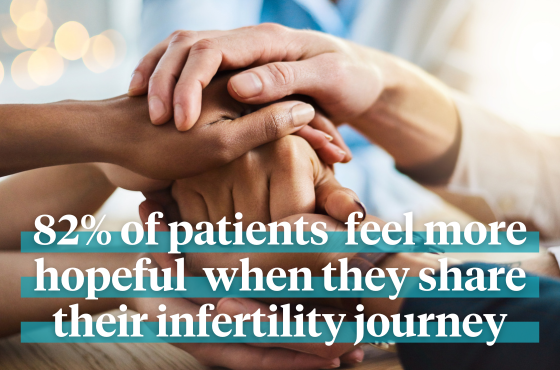 SGF patients find support for their fertility journeys through sharing with others