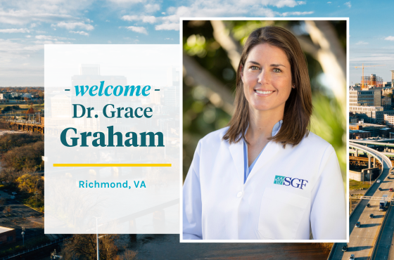 Shady Grove Fertility welcomes Grace W. Graham, M.D., to the physician care team in Richmond, Virginia 